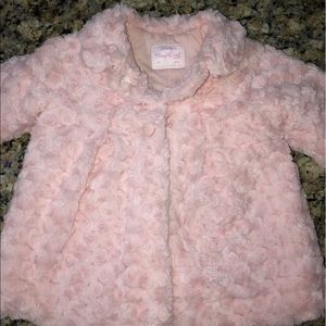 New mayoral soft coat pink size 12 months girls